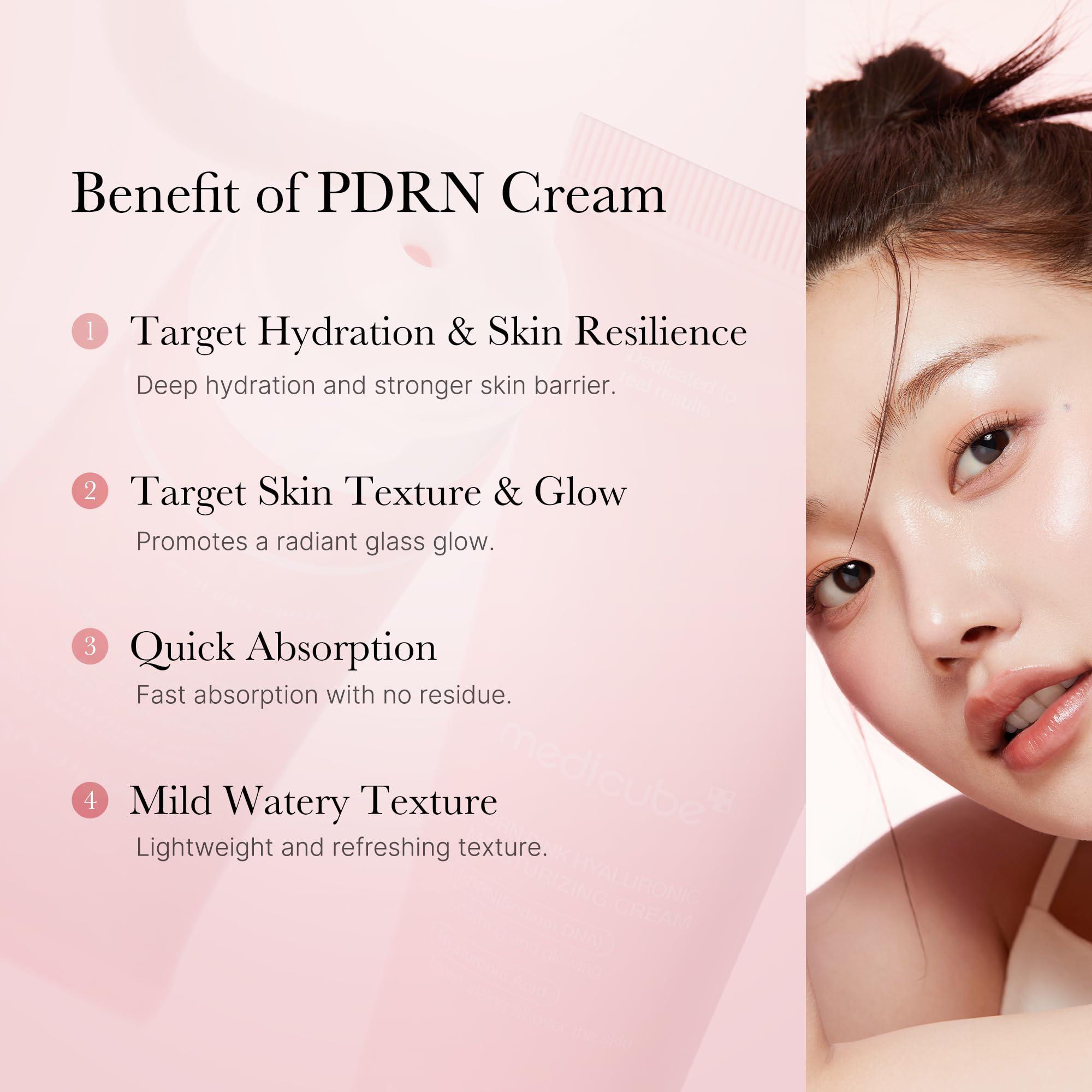 PDRN Pink Hyaluronic Moisturizing Cream (50ml)
