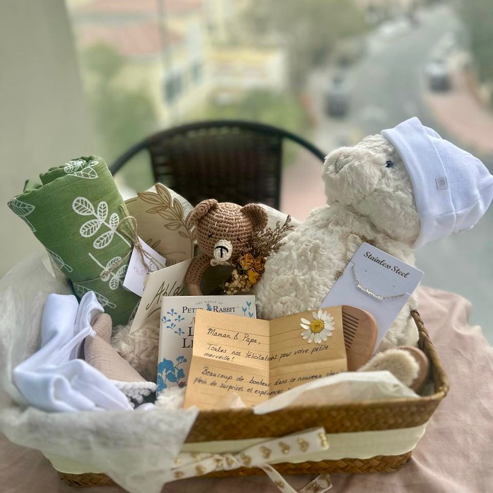 Baby baskets - to celebrate the arrival of a new baby