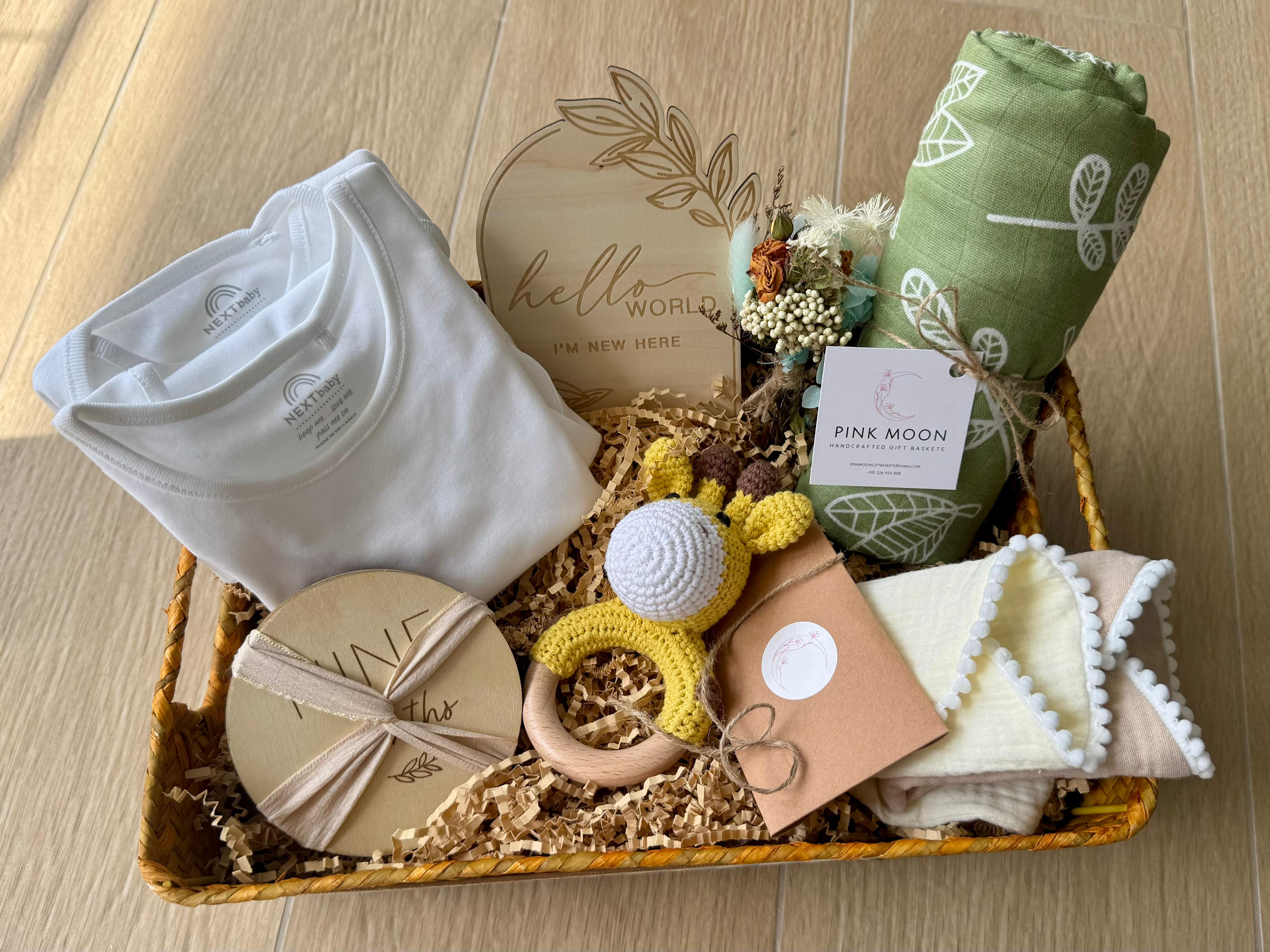 Baby baskets - to celebrate the arrival of a new baby