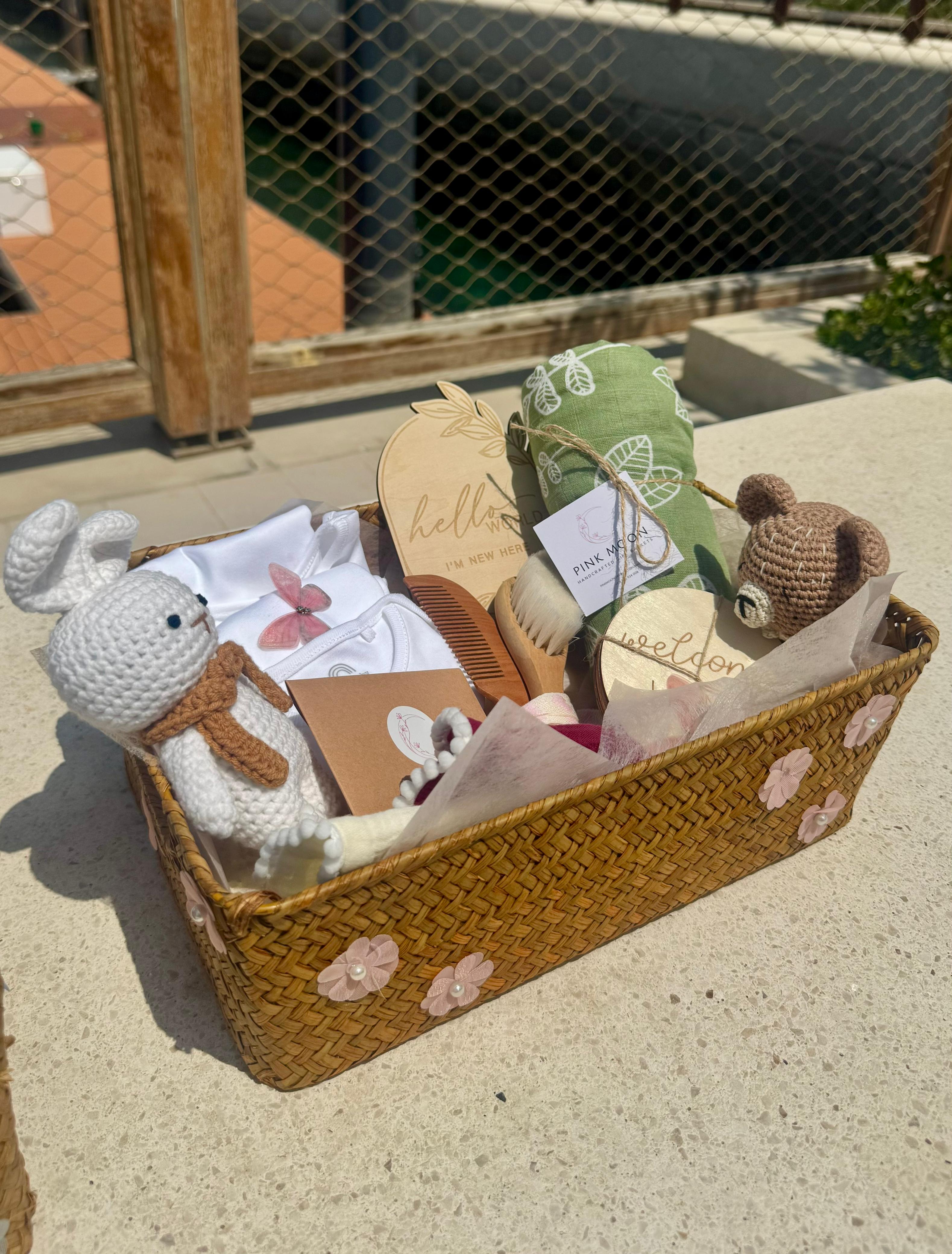Baby baskets - to celebrate the arrival of a new baby